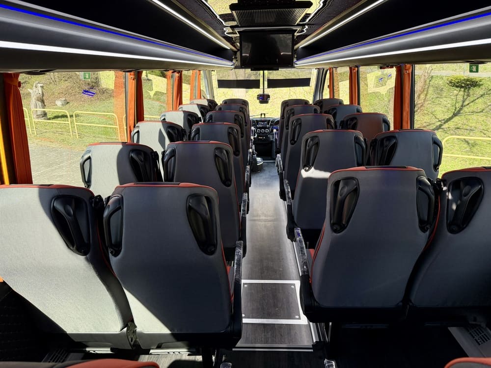 Cuby Iveco Tourist Line - interni confortevoli